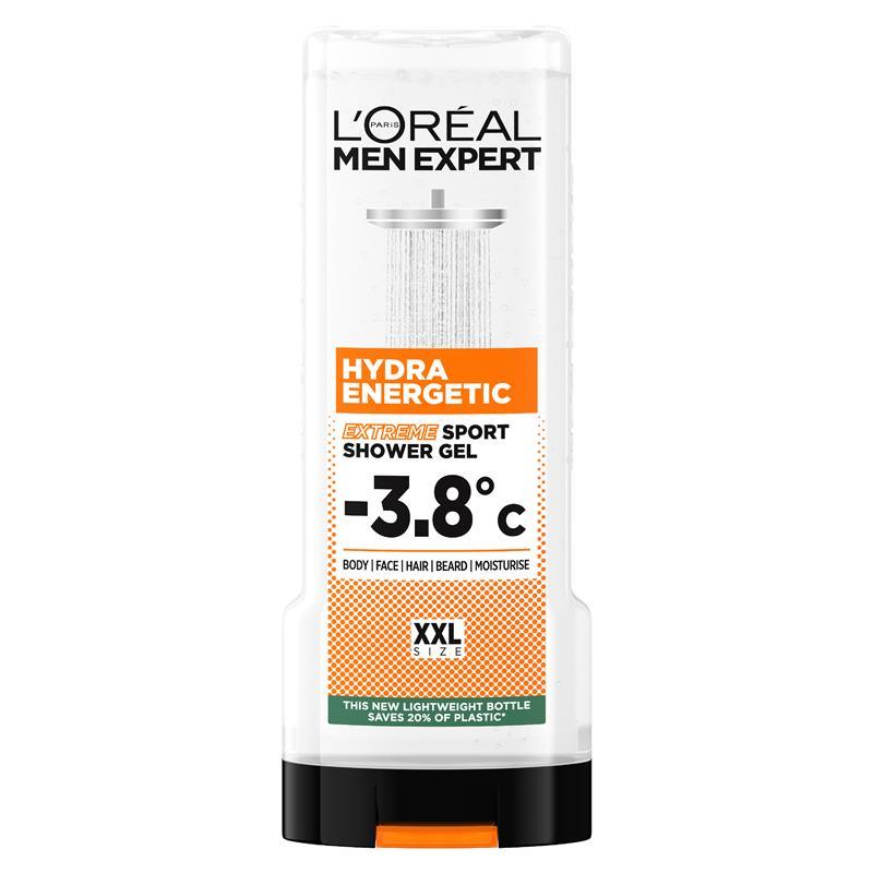 L'Oréal Hydra Energetic Extreme Sport Shower Gel - (400ml)