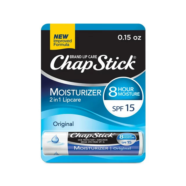 Chapstick Classic Original Moisturizer Lip Balm - (1 Pack)