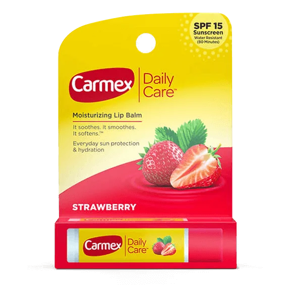 Carmex Moisturizing Strawberry Lip Balm  - (1 Pack)