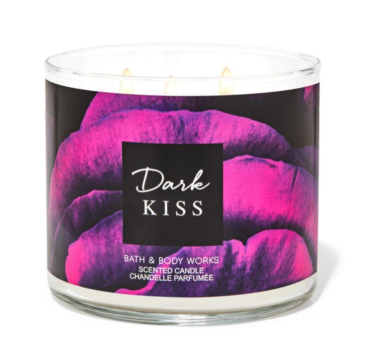 Dark Kiss 3 Wick Candle - (411g)