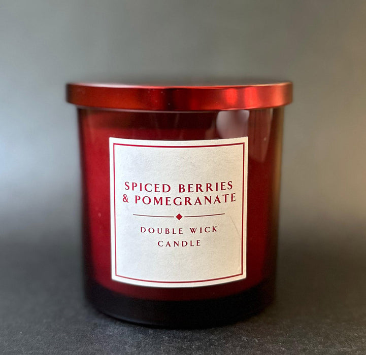 GH Spiced Berries & Pomegranate 2 Wick Candle - (380g)