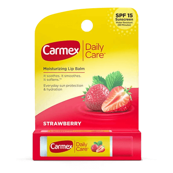 Carmex Moisturizing Strawberry Lip Balm - (1 Pack)