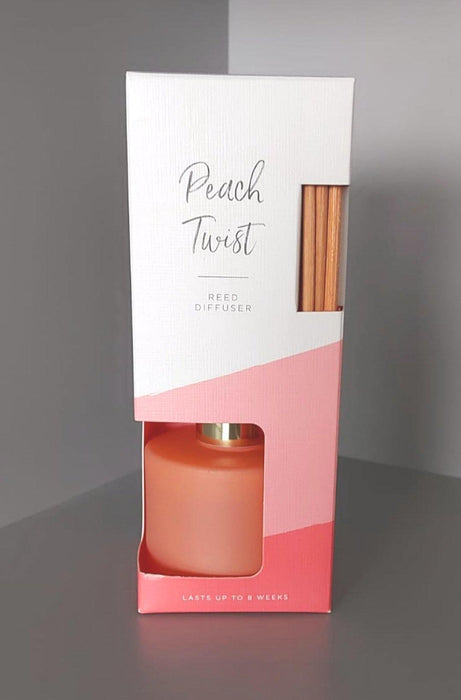 GH Homes Peach Twist Reed Diffuser, 100ml - Scenttherapy