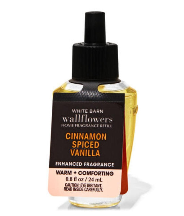 Cinnamon Spiced Vanilla Wallflower Fragrance Refill Only,24ml - Scenttherapy