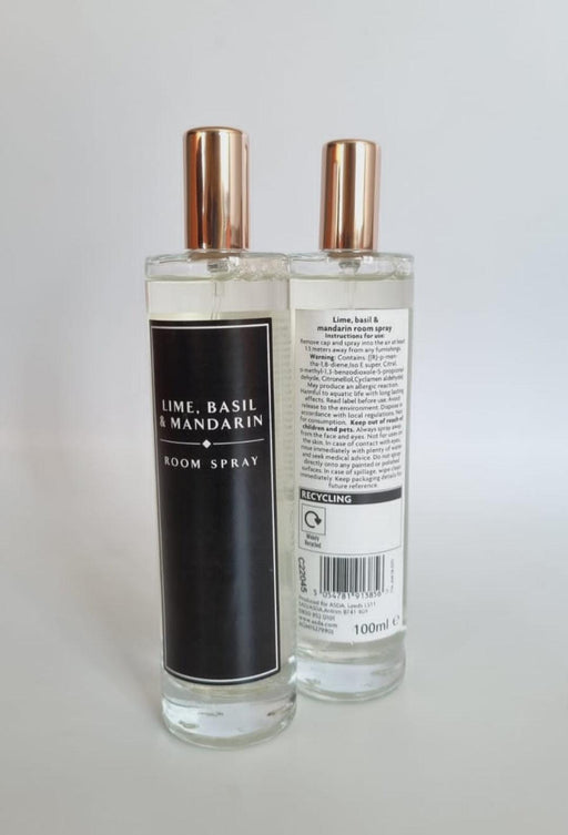 GH Home Lime Basil & Mandarin Room Spray,100ml - Scenttherapy