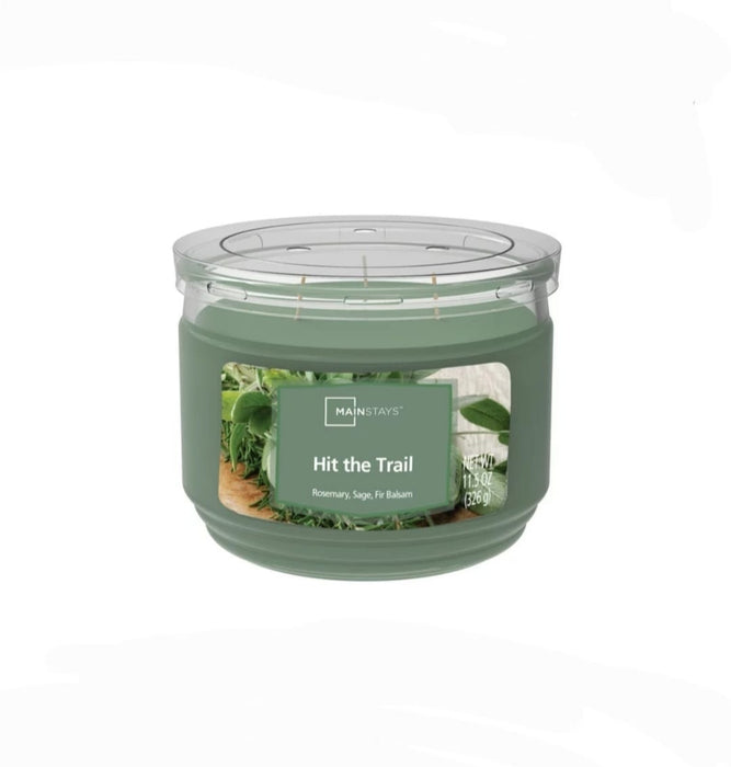Hit The Trail 3 Wick Jar Candle - (326g)