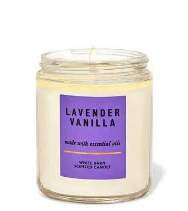 Lavender Vanilla Single Wick Candle - Scenttherapy