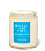 Midnight Blue Citrus Single Wick Candle - Scenttherapy