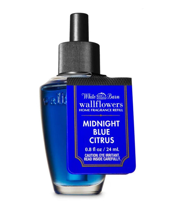 Midnight Blue Citrus Wallflower Fragrance Refill Only,24ml - Scenttherapy