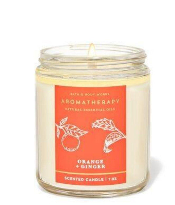 Orange Ginger Single Wick Candle - Scenttherapy