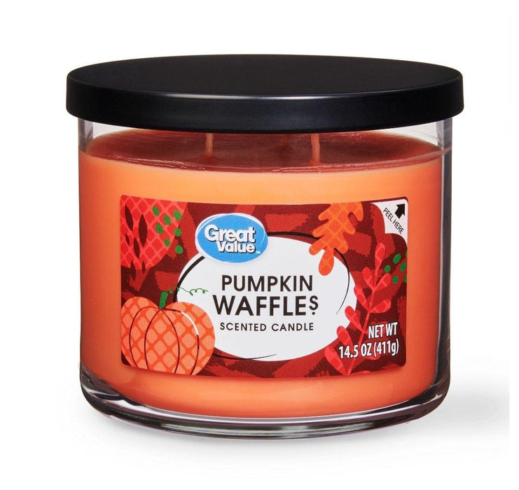 Pumpkin Waffles 3 Wick Scented Candle - Scenttherapy