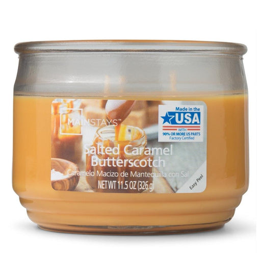 Salted Caramel Butterscotch 3 Wick Jar Candle - Scenttherapy