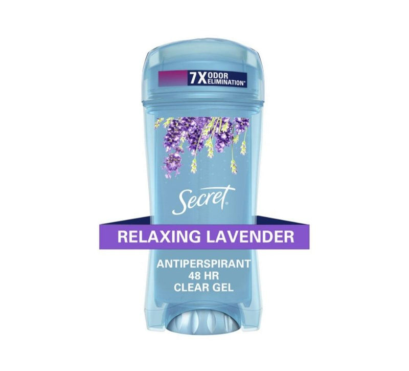 Secret Clear Gel & Deodorant- Relaxing Lavender (73g) - Scenttherapy