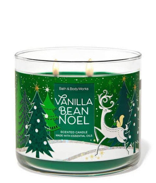 Vanilla Bean Noel 3 Wick Candle - Scenttherapy
