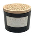 Vanilla Sandalwood Double Wick Candle - Wooden Lid - Scenttherapy