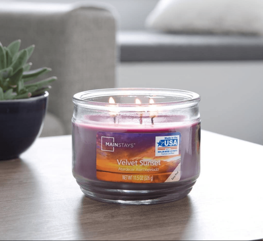Velvet Sunset 3 Wick Jar Candle - Scenttherapy