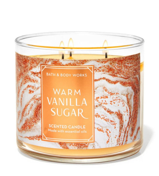 Warm Vanilla Sugar 3 Wick Candle - Scenttherapy